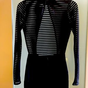 BLANCO BLACK SHORTS JUMPSUIT SZ XS